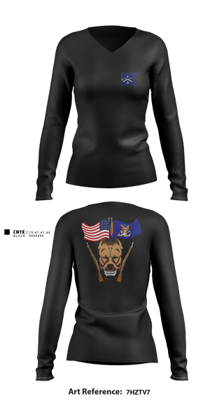 Women's Long Sleeve Vneck Shirt, , Army, Teamtime, Team time, sublimation, custom sports apparel, team uniforms, spirit wear, spiritwear, sports uniforms, custom shirts, team store, custom team store, fundraiser sports, apparel fundraiser