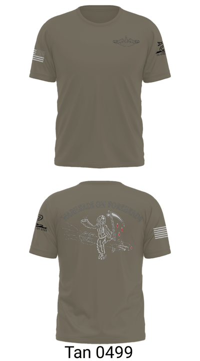 USS Florida Blue FT 52115851 Short Sleeve Performance Shirt - 38