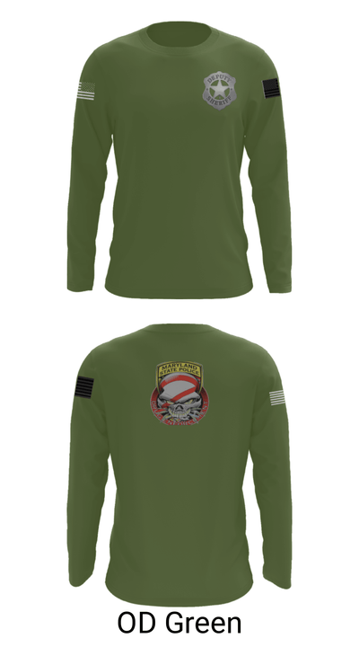 Deputy 71188083 Long Sleeve Performance Shirt - 27