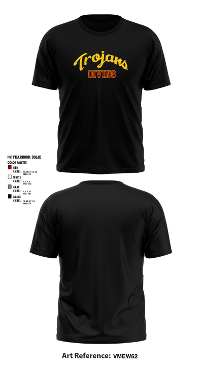University Of Southern California Diving 38780209 Short Sleeve Performance Shirt - 31