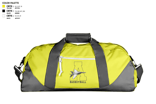 Duffle Bag, Airport High School Basketball, Men's Basketball, Teamtime, Team time, sublimation, custom sports apparel, team uniforms, spirit wear, spiritwear, sports uniforms, custom shirts, team store, custom team store, fundraiser sports, apparel fundraiser