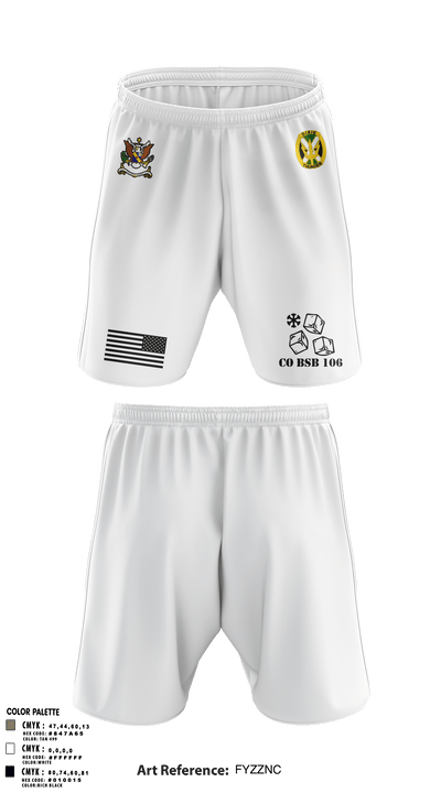 1-155th Dixie Thunder 83572891 Athletic Shorts With Pockets - 5