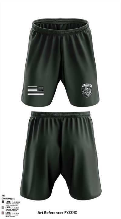 La Marque Arson Police 56104782 Athletic Shorts With Pockets - 9