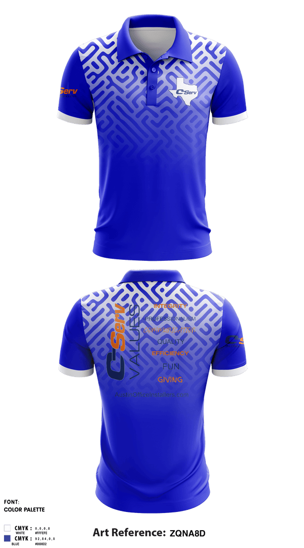 Short Sleeve Performance Polo, C-ServC-Serv, , Teamtime, Team time, sublimation, custom sports apparel, team uniforms, spirit wear, spiritwear, sports uniforms, custom shirts, team store, custom team store, fundraiser sports, apparel fundraiser