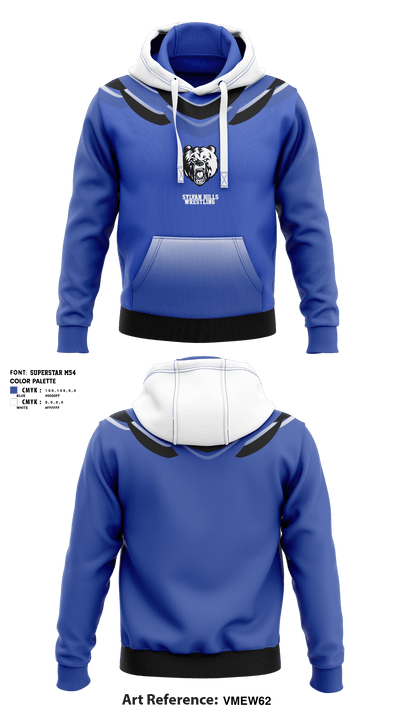 Sylvan Hills High School Wrestling 34797406 Hoodie - 3