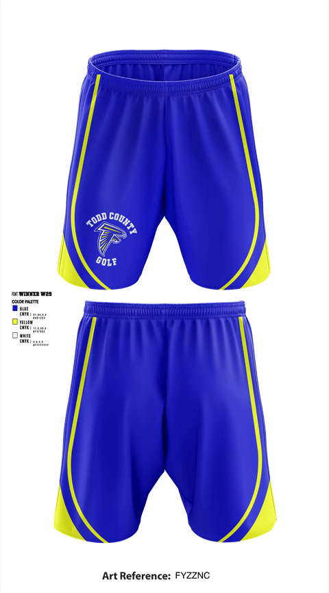 Athletic Shorts With Pockets, Todd County High School Golf, Golf, Teamtime, Team time, sublimation, custom sports apparel, team uniforms, spirit wear, spiritwear, sports uniforms, custom shirts, team store, custom team store, fundraiser sports, apparel fundraiser