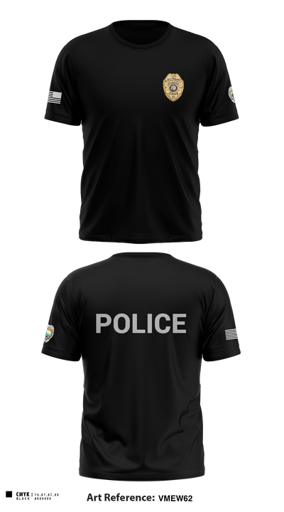 TAYLORSVILLE POLICE DEPARTMENT LT 27466887 Short Sleeve Performance Shirt - 6