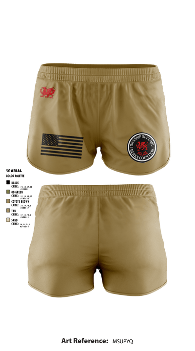 Cumru Township Police Department 51798017 Ranger Panties - 3