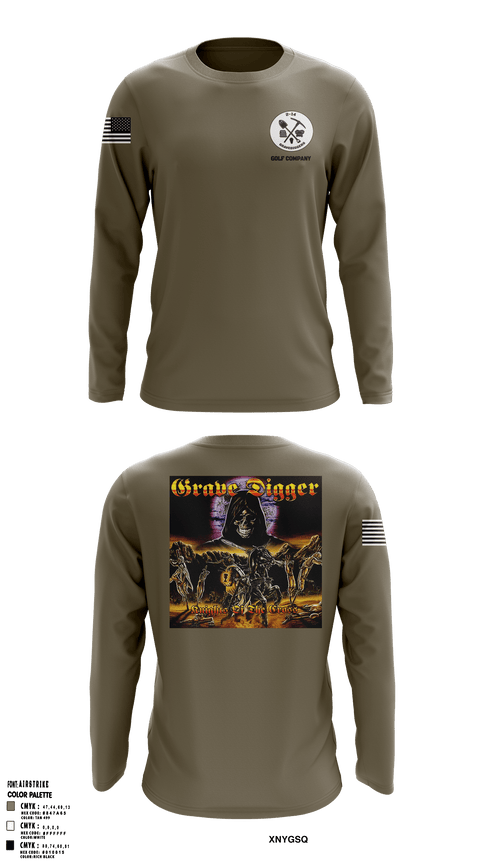 Long Sleeve Performance Shirt, , Army, Teamtime, Team time, sublimation, custom sports apparel, team uniforms, spirit wear, spiritwear, sports uniforms, custom shirts, team store, custom team store, fundraiser sports, apparel fundraiser