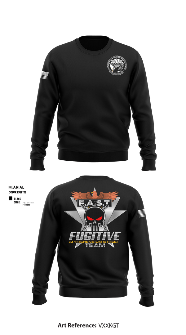 Crew Neck Sweatshirt, , Police, Teamtime, Team time, sublimation, custom sports apparel, team uniforms, spirit wear, spiritwear, sports uniforms, custom shirts, team store, custom team store, fundraiser sports, apparel fundraiser