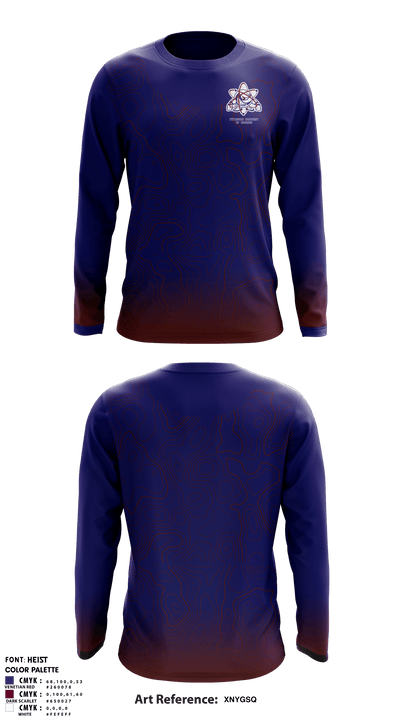 SYRACUSE ACADEMY 60828314 Long Sleeve Shooting Shirt - 1