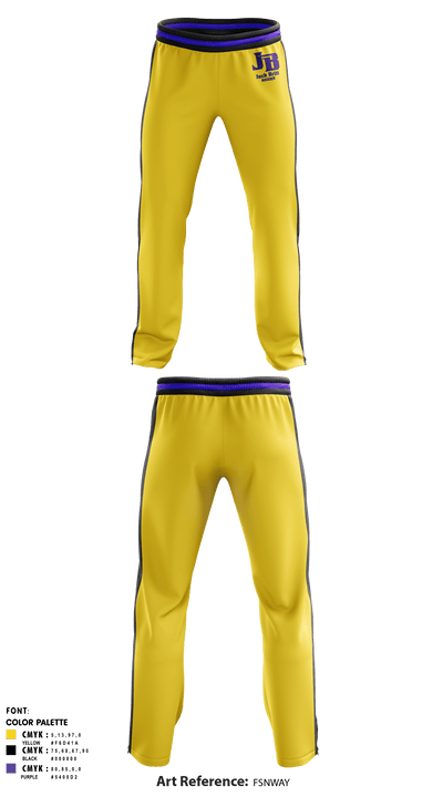 Jack Britt High School Soccer 14751737 Sweatpants - 1