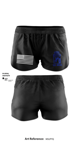 Ranger Panties, , Army, Teamtime, Team time, sublimation, custom sports apparel, team uniforms, spirit wear, spiritwear, sports uniforms, custom shirts, team store, custom team store, fundraiser sports, apparel fundraiser