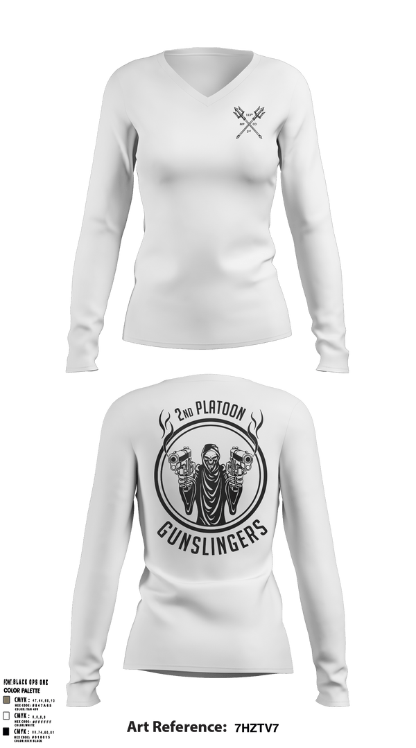 Women's Long Sleeve Vneck Shirt, , Army, Teamtime, Team time, sublimation, custom sports apparel, team uniforms, spirit wear, spiritwear, sports uniforms, custom shirts, team store, custom team store, fundraiser sports, apparel fundraiser
