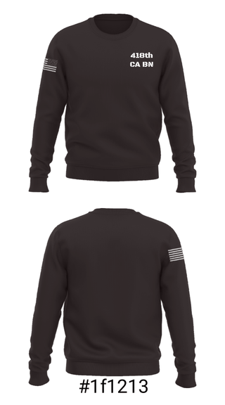 Crew Neck Sweatshirt, , Army, Teamtime, Team time, sublimation, custom sports apparel, team uniforms, spirit wear, spiritwear, sports uniforms, custom shirts, team store, custom team store, fundraiser sports, apparel fundraiser
