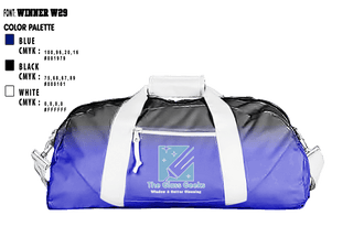 Duffle Bag, The Glass Geeks, , Teamtime, Team time, sublimation, custom sports apparel, team uniforms, spirit wear, spiritwear, sports uniforms, custom shirts, team store, custom team store, fundraiser sports, apparel fundraiser