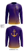 Oyster Bay Baymen 41346204 Long Sleeve Rash Guard Shirt - 1