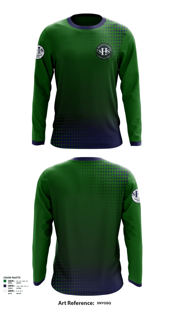 Long Sleeve Performance Shirt, St Helens School, Spirit Store, Teamtime, Team time, sublimation, custom sports apparel, team uniforms, spirit wear, spiritwear, sports uniforms, custom shirts, team store, custom team store, fundraiser sports, apparel fundraiser