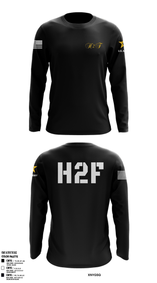 Long Sleeve Performance Shirt, Army H2F, Army, Teamtime, Team time, sublimation, custom sports apparel, team uniforms, spirit wear, spiritwear, sports uniforms, custom shirts, team store, custom team store, fundraiser sports, apparel fundraiser