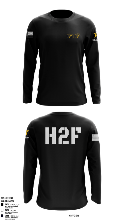 Army H2F 5195175 Long Sleeve Performance Shirt - 49
