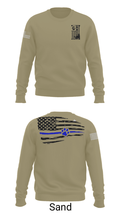 K-9 Crew 23249589 Crew Neck Sweatshirt - 12