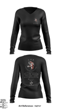 G&E Welding Solution Corp. 41102410 Women's Long Sleeve V-neck Shirt - 1
