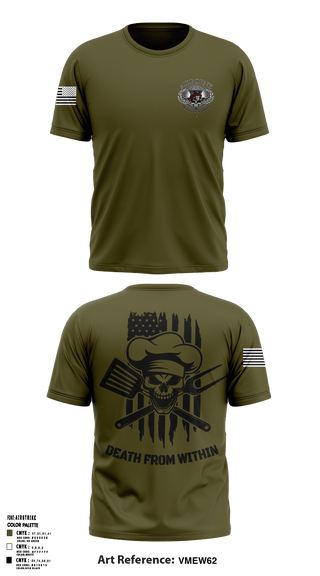 Short Sleeve Performance Shirt, , Army, Teamtime, Team time, sublimation, custom sports apparel, team uniforms, spirit wear, spiritwear, sports uniforms, custom shirts, team store, custom team store, fundraiser sports, apparel fundraiser