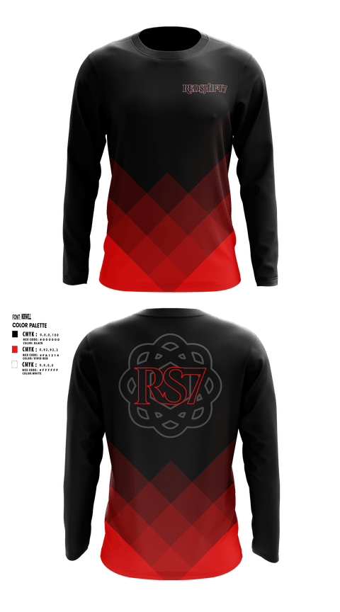 Long Sleeve Performance Shirt, Redshift7Redshift7, Spirit Store, Teamtime, Team time, sublimation, custom sports apparel, team uniforms, spirit wear, spiritwear, sports uniforms, custom shirts, team store, custom team store, fundraiser sports, apparel fundraiser