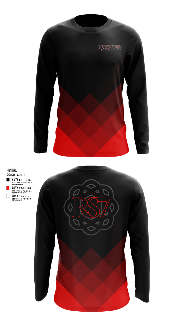 Long Sleeve Performance Shirt, Redshift7Redshift7, Spirit Store, Teamtime, Team time, sublimation, custom sports apparel, team uniforms, spirit wear, spiritwear, sports uniforms, custom shirts, team store, custom team store, fundraiser sports, apparel fundraiser