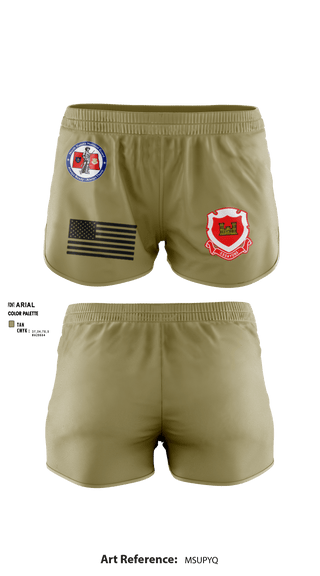Ranger Panties, , National Guard, Teamtime, Team time, sublimation, custom sports apparel, team uniforms, spirit wear, spiritwear, sports uniforms, custom shirts, team store, custom team store, fundraiser sports, apparel fundraiser