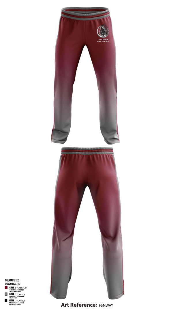 Sweatpants, Istrouma High School Wrestling, Wrestling, Teamtime, Team time, sublimation, custom sports apparel, team uniforms, spirit wear, spiritwear, sports uniforms, custom shirts, team store, custom team store, fundraiser sports, apparel fundraiser
