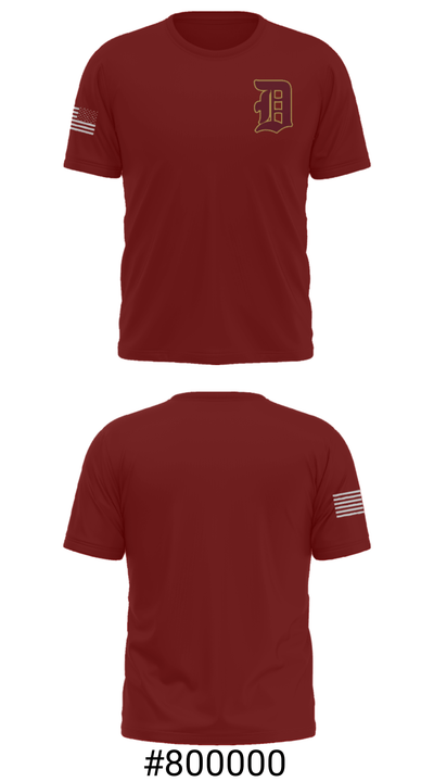 Doherty Memorial High School Swimming 45896141 Short Sleeve Performance Shirt - 19