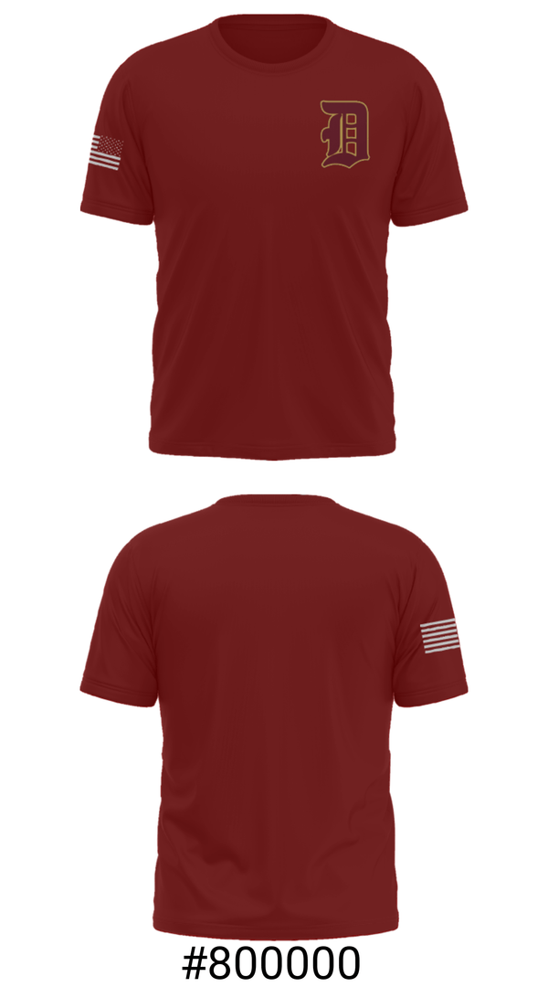 Short Sleeve Performance Shirt, Doherty Memorial High School Swimming, Swimming, Teamtime, Team time, sublimation, custom sports apparel, team uniforms, spirit wear, spiritwear, sports uniforms, custom shirts, team store, custom team store, fundraiser sports, apparel fundraiser