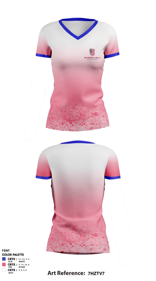 Women's Short Sleeve Vneck Shirt, Give’em Hell Outfitters, , Teamtime, Team time, sublimation, custom sports apparel, team uniforms, spirit wear, spiritwear, sports uniforms, custom shirts, team store, custom team store, fundraiser sports, apparel fundraiser