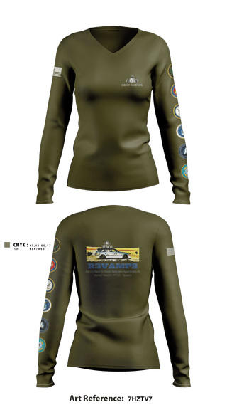 Women's Long Sleeve Vneck Shirt, , , Teamtime, Team time, sublimation, custom sports apparel, team uniforms, spirit wear, spiritwear, sports uniforms, custom shirts, team store, custom team store, fundraiser sports, apparel fundraiser