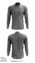 Concord High School Track 53059740 Quarter Zip Jacket - 7