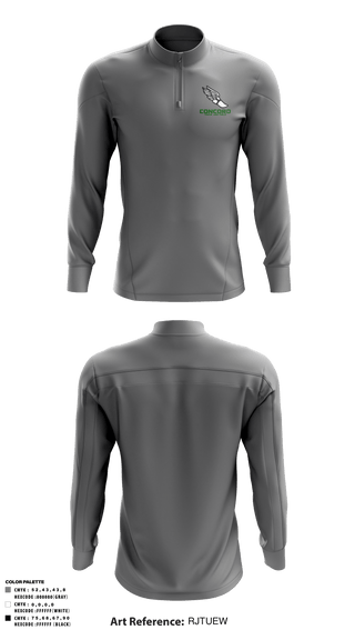 Quarter Zip Jacket, Concord High School Track, Cross Country, Teamtime, Team time, sublimation, custom sports apparel, team uniforms, spirit wear, spiritwear, sports uniforms, custom shirts, team store, custom team store, fundraiser sports, apparel fundraiser