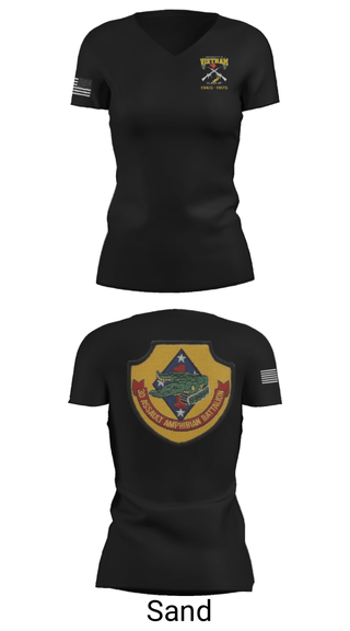 Women's Short Sleeve Vneck Shirt, , Marines, Teamtime, Team time, sublimation, custom sports apparel, team uniforms, spirit wear, spiritwear, sports uniforms, custom shirts, team store, custom team store, fundraiser sports, apparel fundraiser