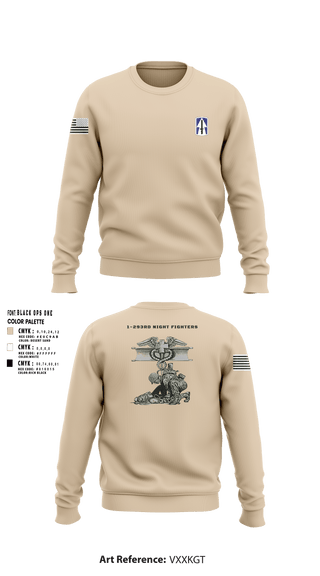 Crew Neck Sweatshirt, , National Guard, Teamtime, Team time, sublimation, custom sports apparel, team uniforms, spirit wear, spiritwear, sports uniforms, custom shirts, team store, custom team store, fundraiser sports, apparel fundraiser