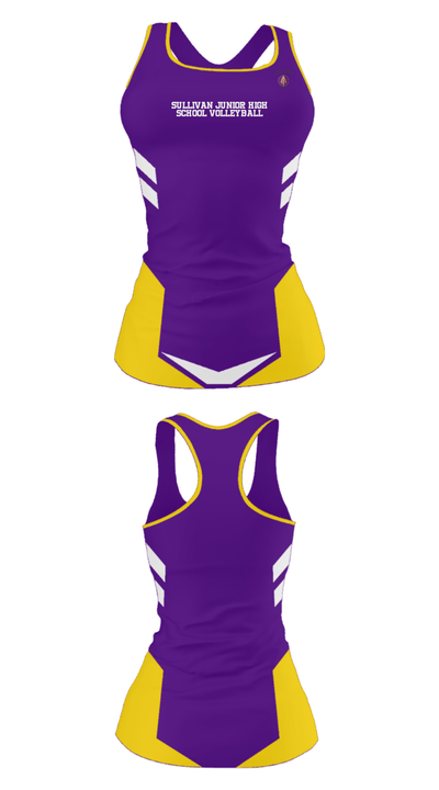 Sullivan Junior High School Volleyball 53113403 Tank Top - 13