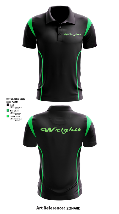 Wrights road service 5089567 Short Sleeve Performance Polo - 1