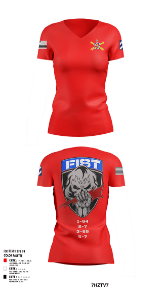 Women's Short Sleeve Vneck Shirt, 1-41 FA, Army, Teamtime, Team time, sublimation, custom sports apparel, team uniforms, spirit wear, spiritwear, sports uniforms, custom shirts, team store, custom team store, fundraiser sports, apparel fundraiser