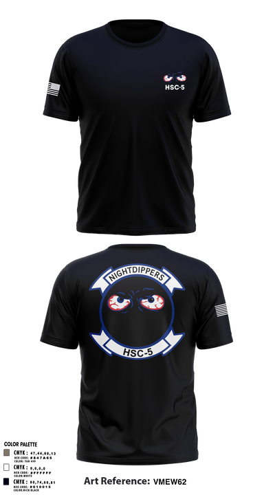 HSC-5 92316716 Short Sleeve Performance Shirt - 3