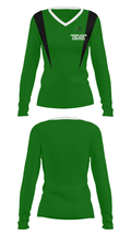 Concord Junior High School Basketball 49773268 Women's Long Sleeve V-neck Shirt - 29