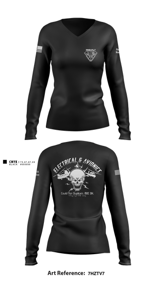 Women's Long Sleeve Vneck Shirt, , Army, Teamtime, Team time, sublimation, custom sports apparel, team uniforms, spirit wear, spiritwear, sports uniforms, custom shirts, team store, custom team store, fundraiser sports, apparel fundraiser