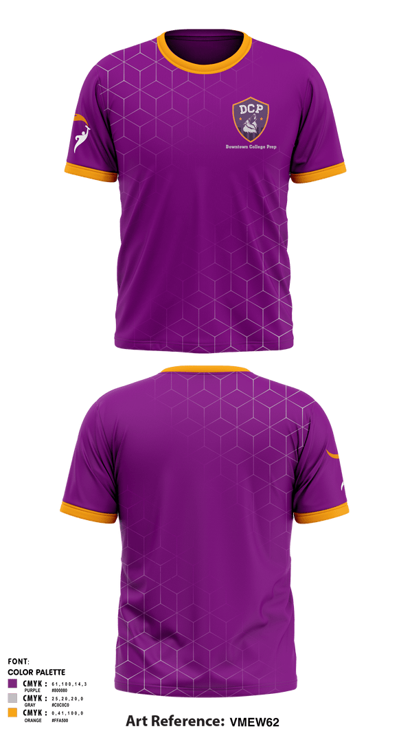 Short Sleeve Performance Shirt, Downtown College Prep - Alum Rock Middle School, Spirit Store, Teamtime, Team time, sublimation, custom sports apparel, team uniforms, spirit wear, spiritwear, sports uniforms, custom shirts, team store, custom team store, fundraiser sports, apparel fundraiser
