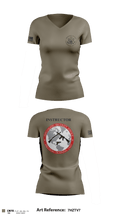 Firearms Training Unit 93026000 Women's Short Sleeve V-neck Shirt - 2