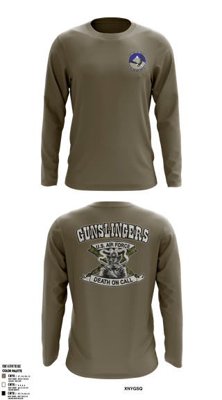 Long Sleeve Performance Shirt, , Air Force, Teamtime, Team time, sublimation, custom sports apparel, team uniforms, spirit wear, spiritwear, sports uniforms, custom shirts, team store, custom team store, fundraiser sports, apparel fundraiser