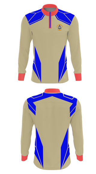 Quarter Zip Jacket, , Marines, Teamtime, Team time, sublimation, custom sports apparel, team uniforms, spirit wear, spiritwear, sports uniforms, custom shirts, team store, custom team store, fundraiser sports, apparel fundraiser