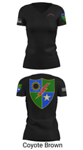 75 Ranger Regiment. 4790927 Women's Short Sleeve V-neck Shirt - 20